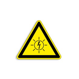 W406 - Photovoltaïque, Étiquettes et panneaux de Danger