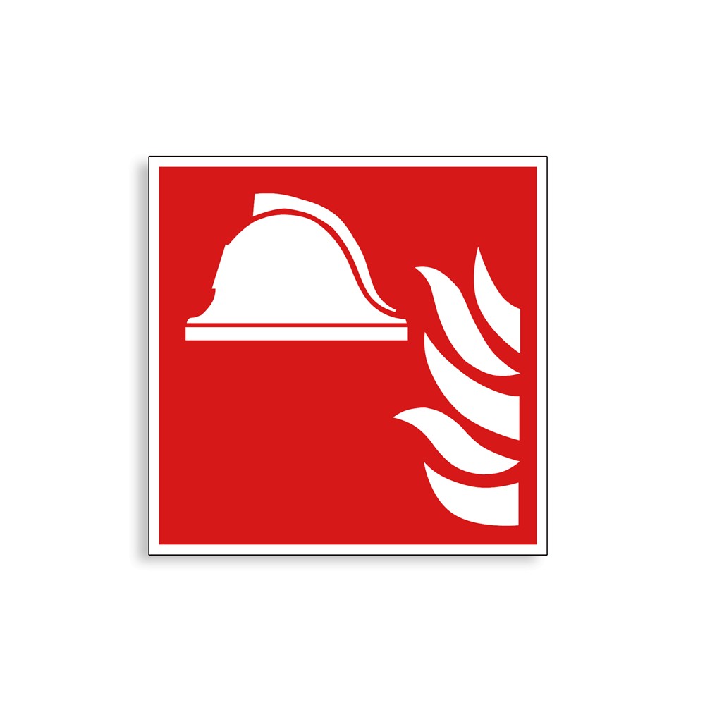 F004 - Ensemble d'équipements de lutte contre l'incendie, Étiquettes et panneaux d'Incendie