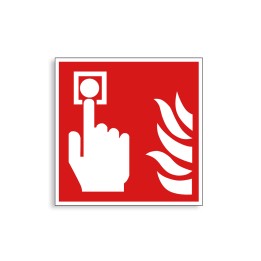 F005 - Point d'alarme incendie, Étiquettes et panneaux d'Incendie
