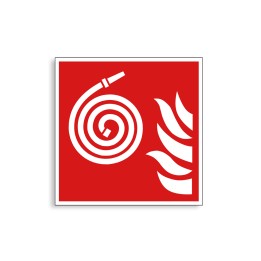 F019 - Tuyau d'incendie non raccordé, Étiquettes et panneaux d'Incendie