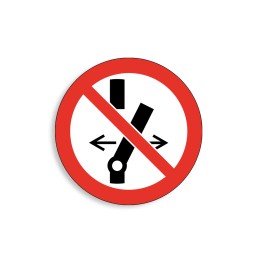 P031 - Ne pas modifier la position de l'interrupteur, Étiquettes et panneaux d'Interdiction