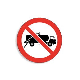 P156 - Interdiction de stationner, Étiquettes et panneaux d'Interdiction