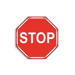 P171 - Sens interdit, Étiquettes et panneaux d'Interdiction