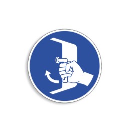 M037 - Signal général, Étiquettes et panneaux d'Obligation