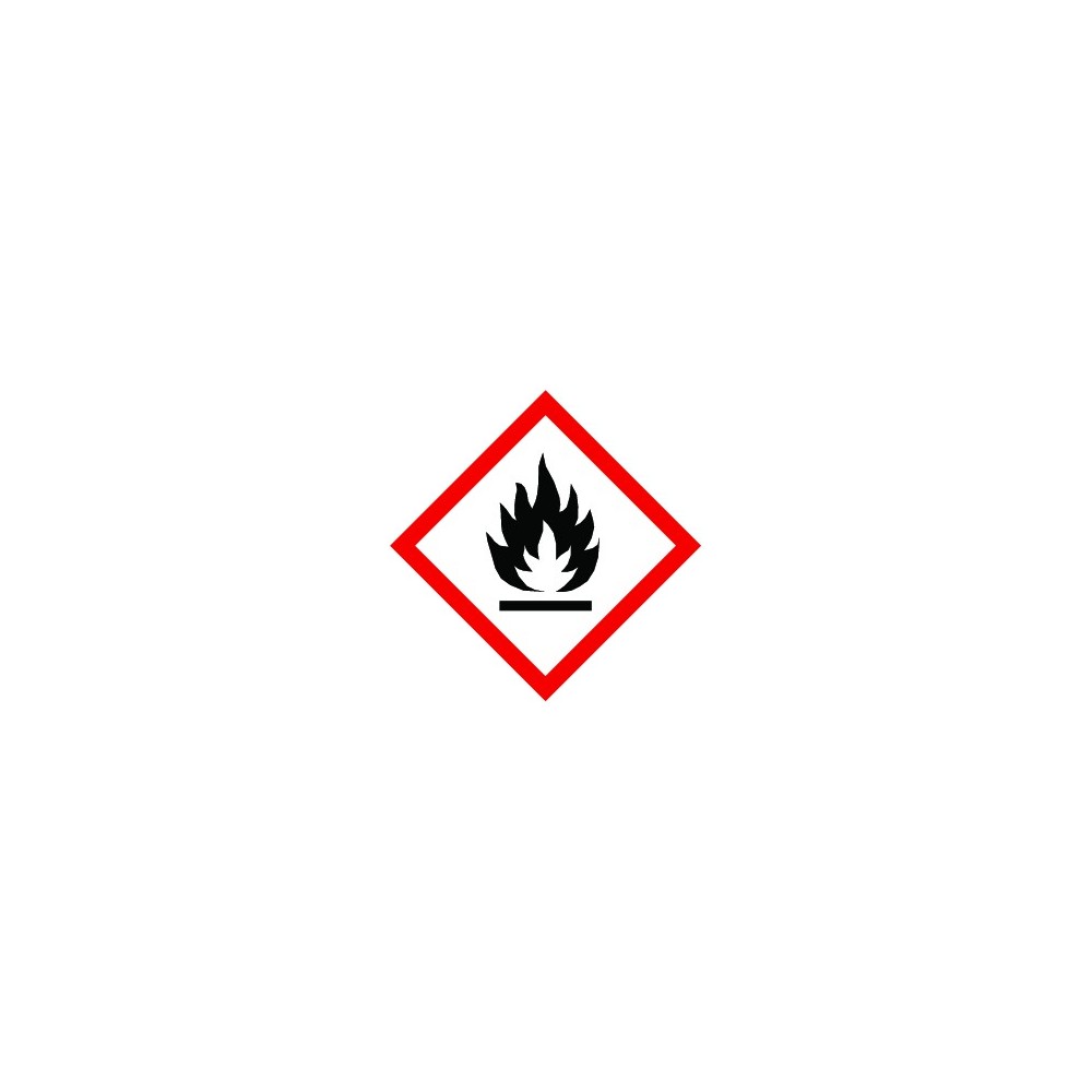 Pictogramme SGH02 - Matières solides inflammables