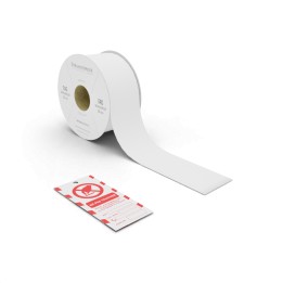 Rouleau de consignation TAG - non adhésif - Blanc - 50 mm x 30 mètres