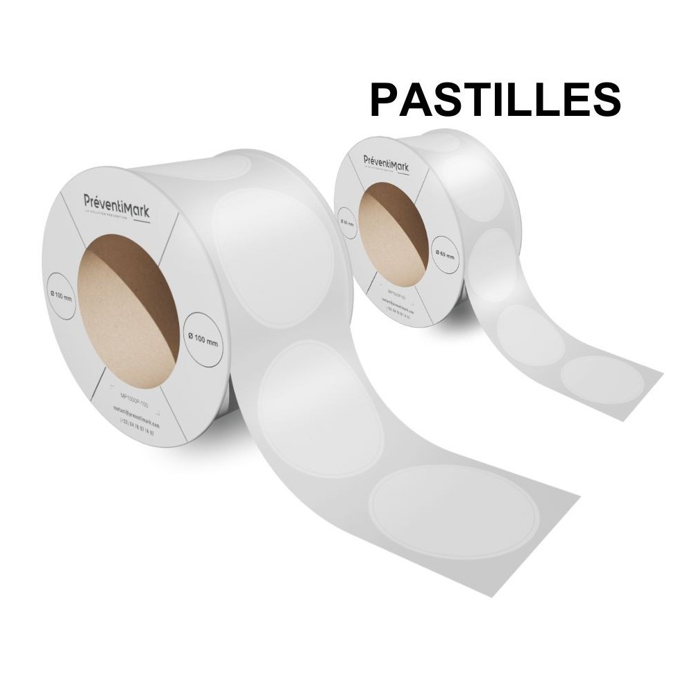 Rouleau de pastilles prédécoupées MP1500