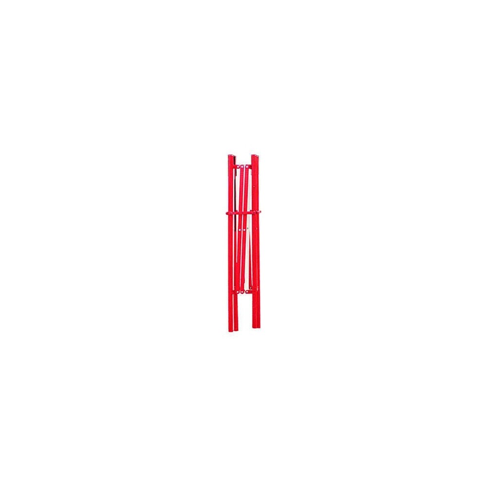 Image de la barrière de regard pliée sur fond blanc.