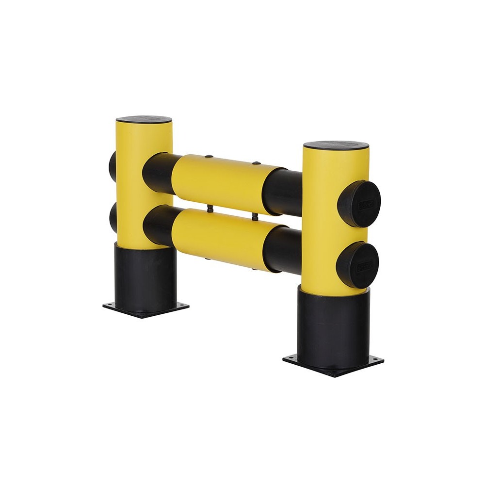 Barrière fin rayon tube double 1100 mm