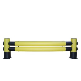 Barrière fin rayon tube double 2500 mm