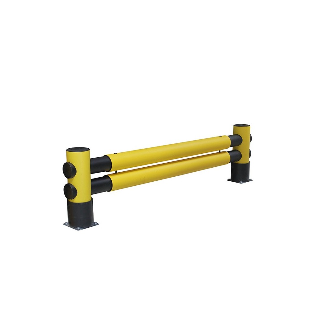 Barrière fin rayon tube double 2500 mm