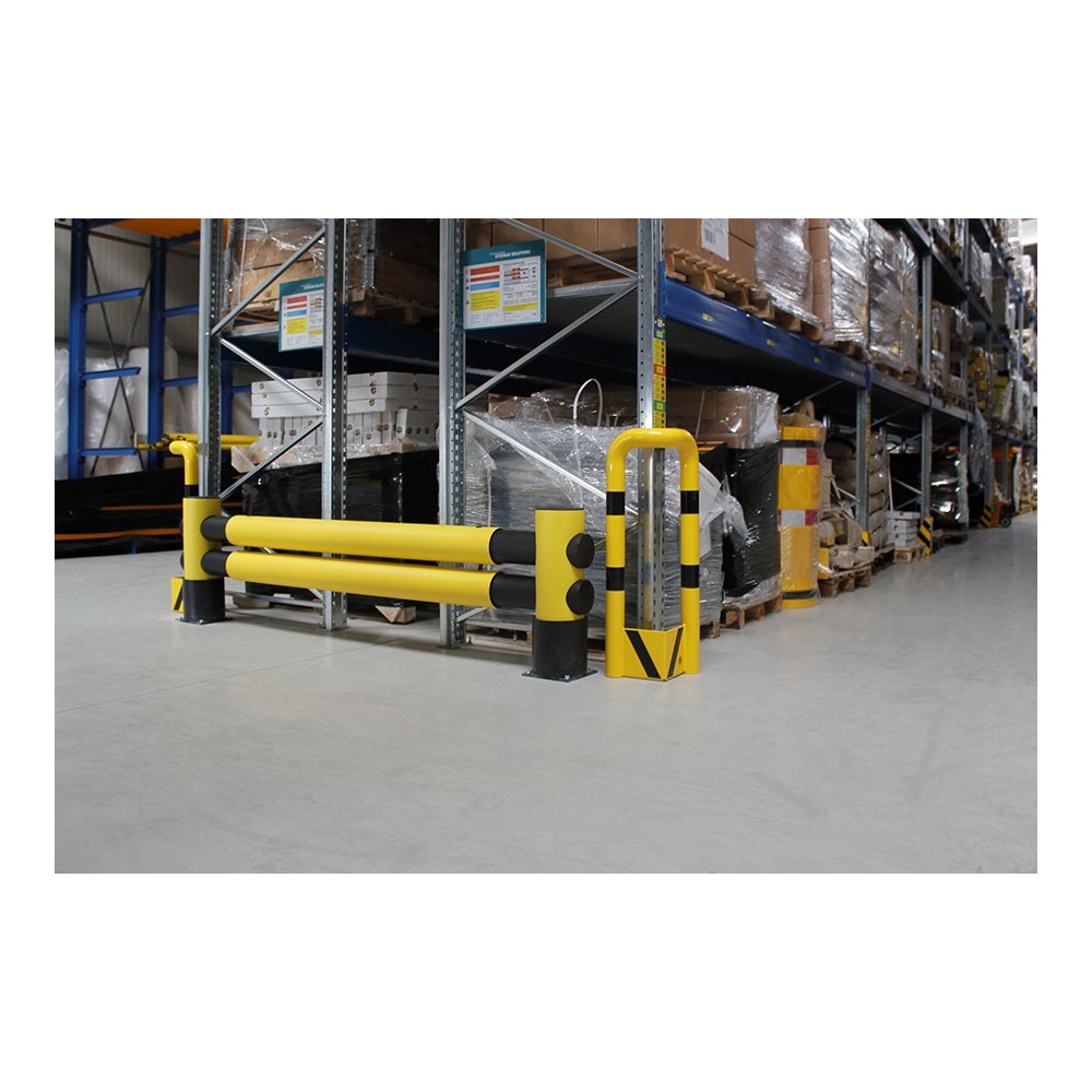 Barrière fin rayon tube double 2500 mm