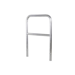 Garde-corps de rampe avec barre support