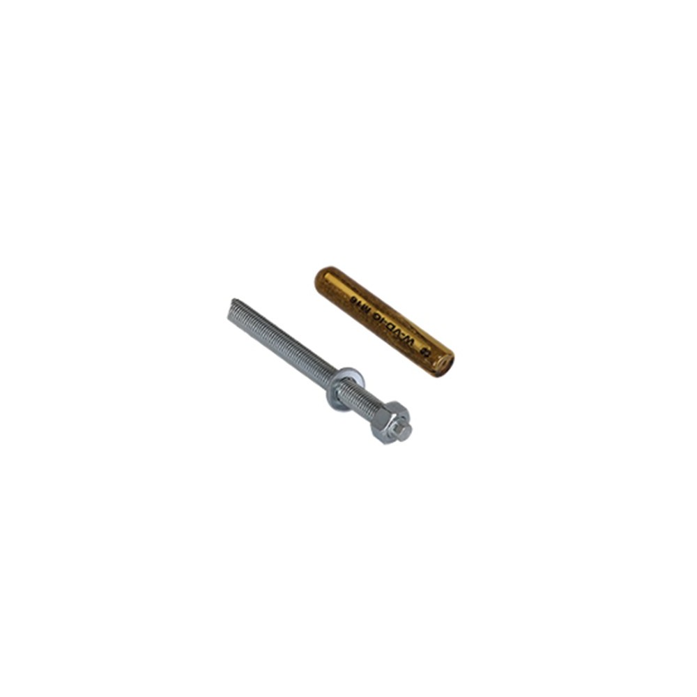 Image d'un boulon de fixation pour guides roues de camion, sur fond blanc